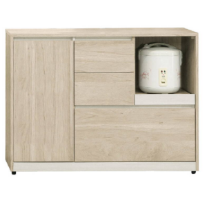 852-8艾琳4尺木面餐櫃下座