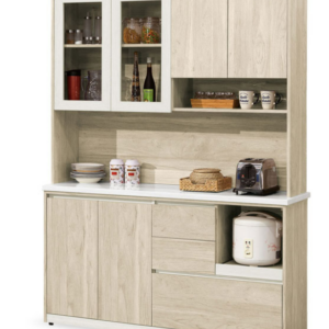 854-2艾琳5尺石面餐櫃(上+下)