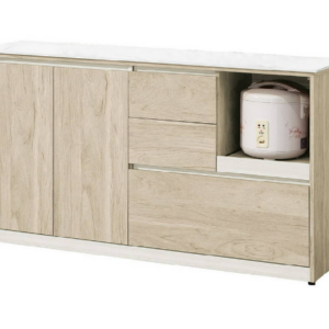 854-8艾琳5尺岩板餐櫃下座下座