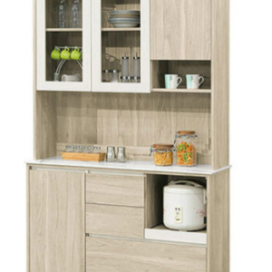 854-9艾琳4尺岩板餐櫃(上+下)