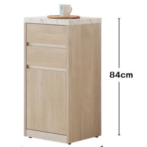 855-4艾琳1.3尺餐櫃下座(木門內無隔板)桌面採用仿大理石紋美耐皿材質