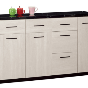 834-5伊凡卡5尺石面餐櫃下座◆附活動隔板x1