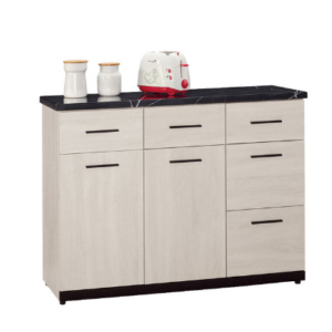 834-8伊凡卡4尺石面餐櫃下座