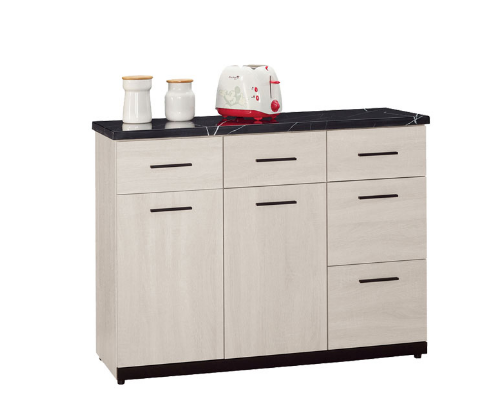 834-8伊凡卡4尺石面餐櫃下座