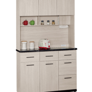 834-6伊凡卡4尺石面餐櫃(上+下)