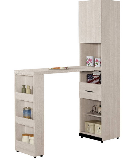 835-2伊凡卡中島型吧台桌櫃