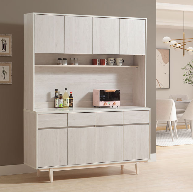 825-2菲洵5尺岩板餐櫃(上+下)附4片活動隔板