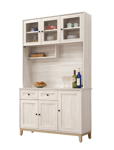 845-4維特4尺岩板餐櫃(上+下)