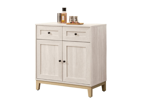 846-3維特2.6尺木面餐櫃下座⊙附1片活動隔板