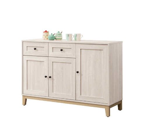 846-5維特4尺木面餐櫃下座