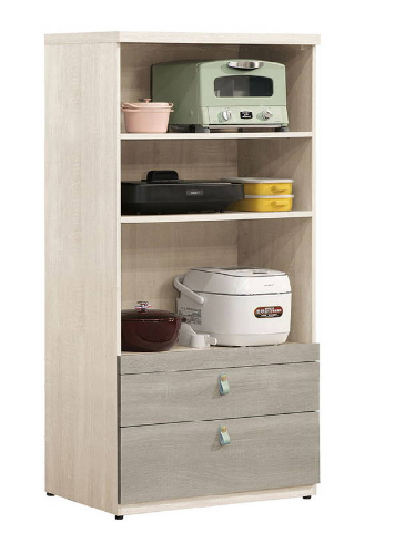 862-3菲莉絲2.7尺電器收納櫃