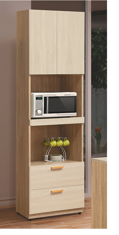 858-2葛瑞絲2尺拉盤收納櫃⊙附活動隔板*1、電線孔*1