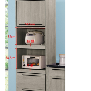 863-4安格斯2*6.5尺收納櫃◆木門內無隔板，附電線孔x2◆油壓緩衝後鈕