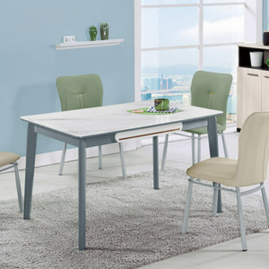 878-3景萊4.3尺玻璃餐桌