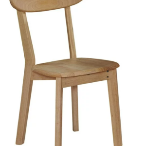 931-11華晶原木色實木餐椅坐寬41坐深38坐高44公分