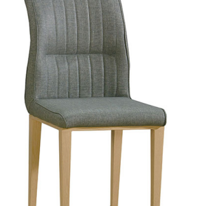 931-4鳳軒灰色皮餐椅