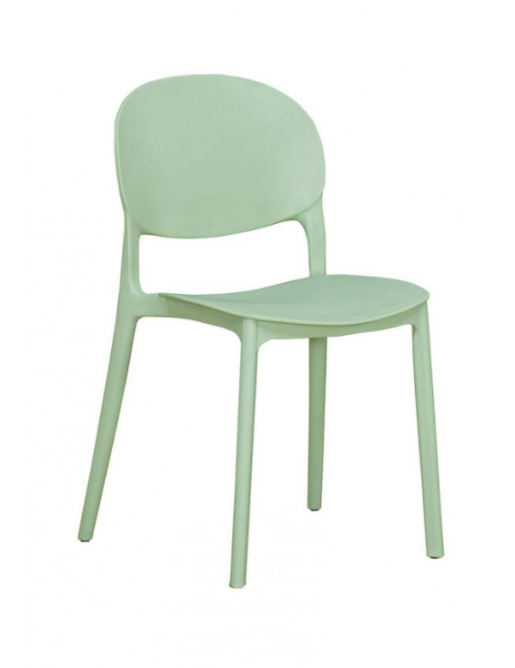 929-6伊恩綠色餐椅坐寬39.5坐深41坐高44公分