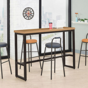 919-2胡達5尺木面吧台桌