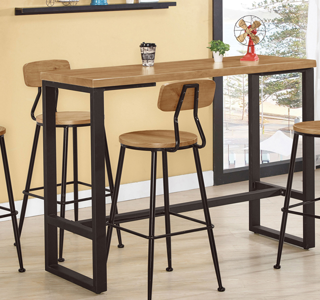 920-2蒲生4.6尺實木吧台桌