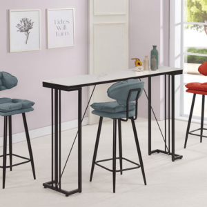 917-3新易6尺岩板吧台桌