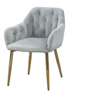 921-5伯明翰灰色布面餐椅