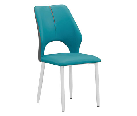 928-9宇城藍色皮餐椅