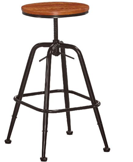 933-6拉伊內升降式實木吧台椅