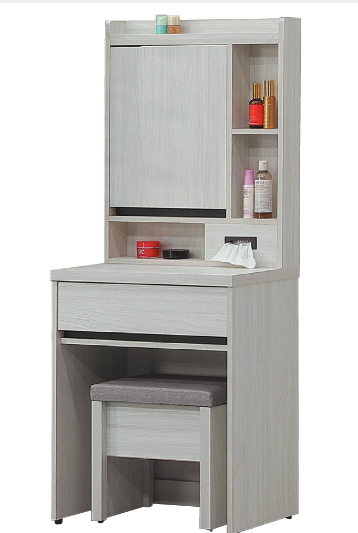 C558-1 威尼斯2尺鏡台(含椅.共三件)