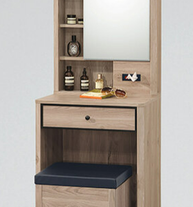 C585-5 艾維2尺鏡台(整組.含椅)