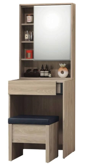 C587-12 柏特2尺鏡台(含椅)