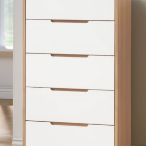 C601-8 肯詩詩烤白雙色2尺五斗櫃