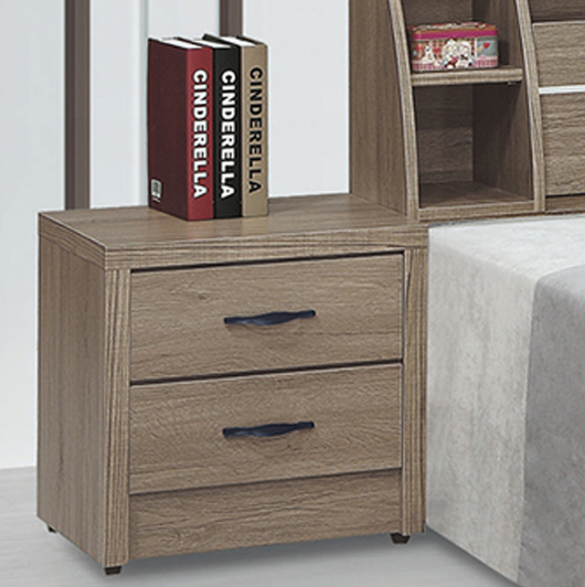 C619-2 派蒙灰橡木床頭櫃