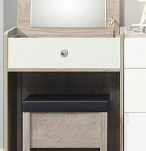 C591-7 溫蒂2尺掀鏡台(含椅)