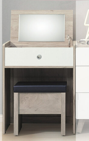 C591-7 溫蒂2尺掀鏡台(含椅)