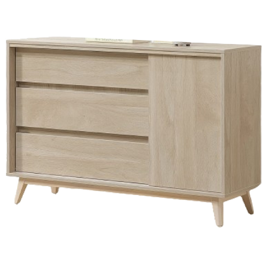 C572-7 司曼特三斗櫃(附活動隔板一片)