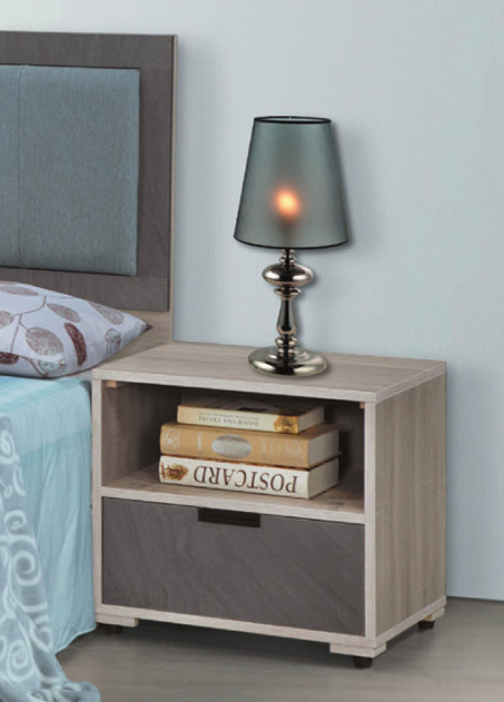 C598-3卡特單抽床頭櫃(單只)