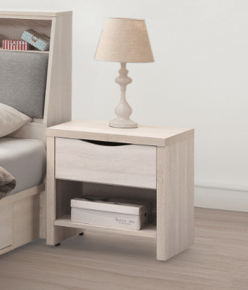 C566-3 麗寶白雲橡床頭櫃(單只)