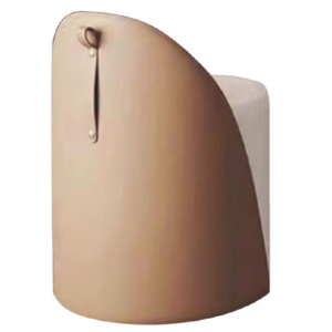 C630-1 Y052駝色皮化粧椅(另加購)