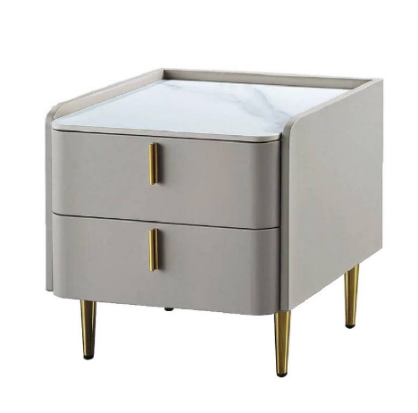 C796-13 6010 灰皮床頭櫃