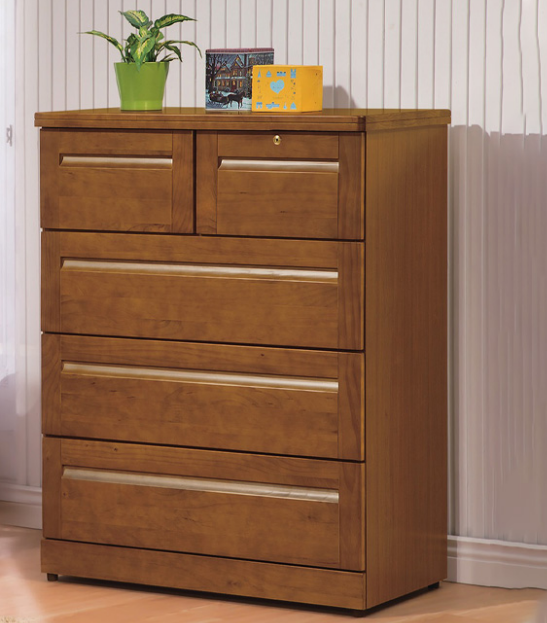 C690-1 羅馬大四斗櫃(抽牆香檜)