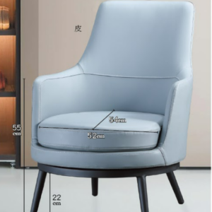 C731-7 D-401休閒椅(灰皮)