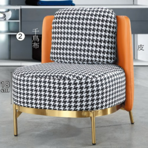 C729-3 SH-1816 無扶手休閒椅(後桔皮)