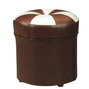 C740-18 咖啡雙色圓桶椅 顏色隨機出貨