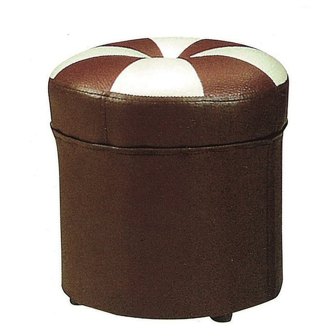 C740-18 咖啡雙色圓桶椅 顏色隨機出貨