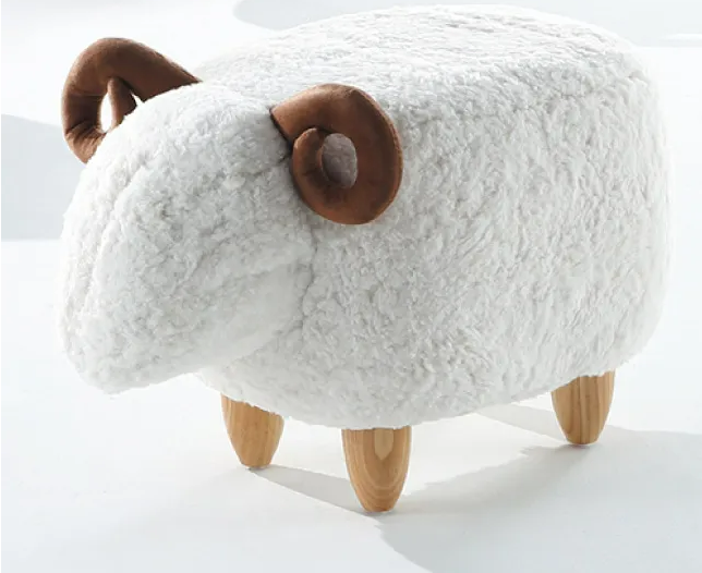 C739-3 綿羊造型椅(絨毛.可拆洗)