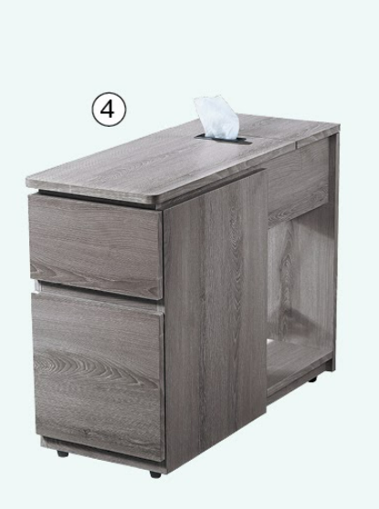 C278-3 A款灰橡茶邊几