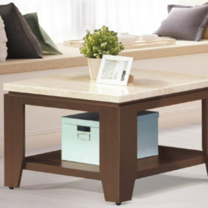 C746-4 胡桃耐磨2尺小茶几(仿石紋.全木心板)