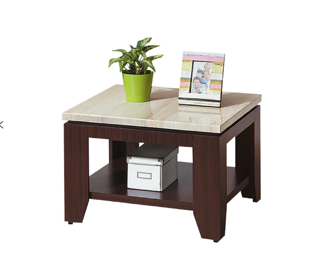 C240-13胡桃耐磨2尺小茶几(仿石紋全木心板)
