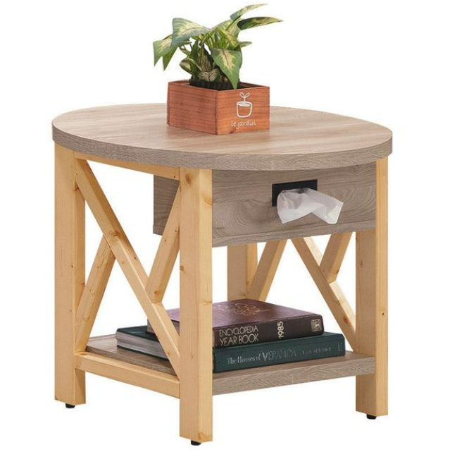 C250-2 松絲2尺小圓几