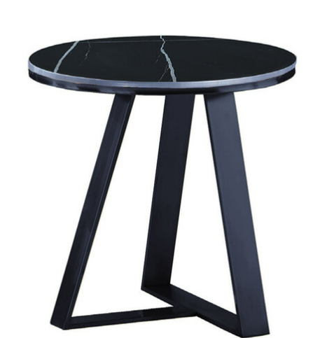 C285-1 C款 50圓 黑岩板小茶几(黑腳)